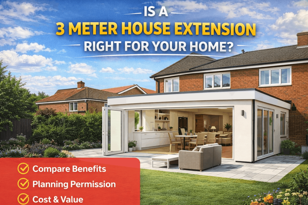 3 meter house extension