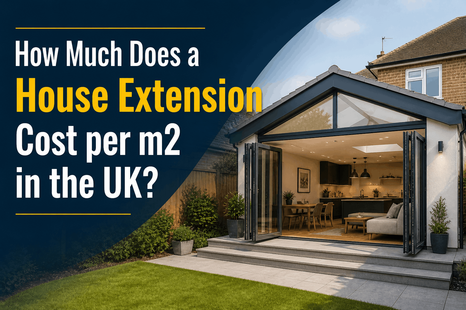 How Much Does a House Extension Cost per m2 in the UK?