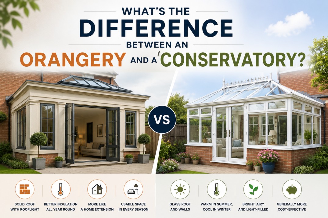 What's the Difference Between an Orangery and a Conservatory